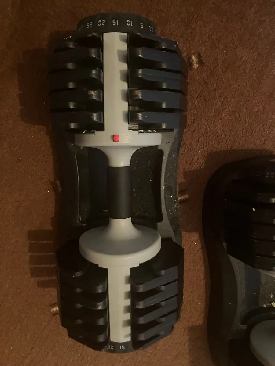 25kg adjustable dumbbell set - Image 1