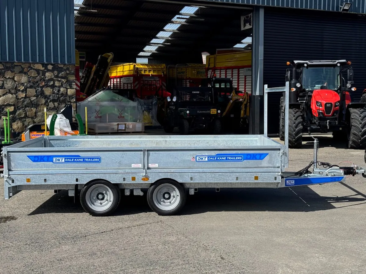 NEW DALE KANE 12X6 FLAT TRAILER - Image 2