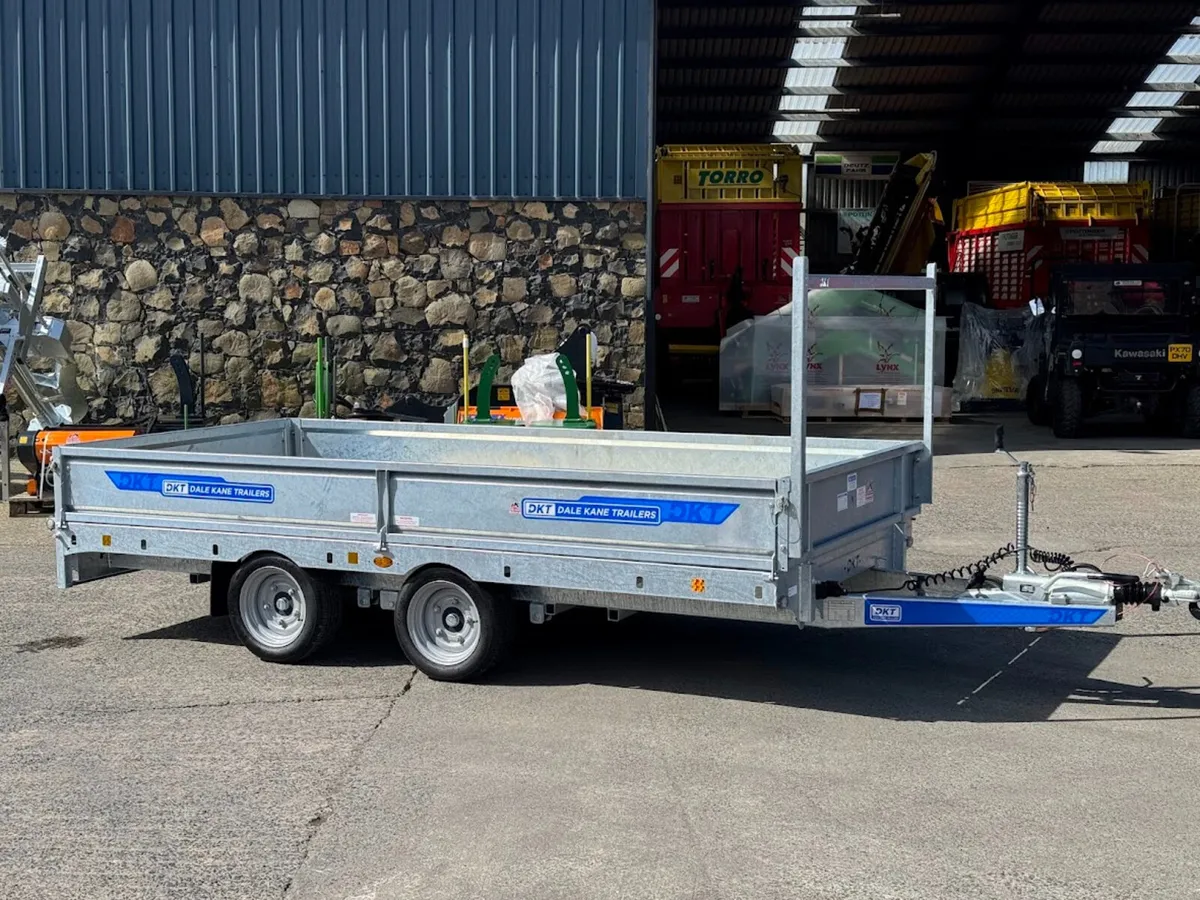 NEW DALE KANE 12X6 FLAT TRAILER - Image 1