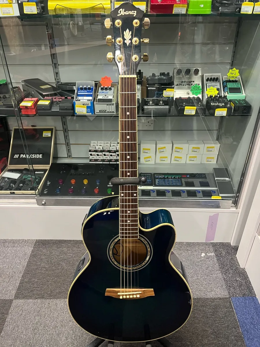 Ibanez AEL20-TBS1201 Semi Acoustic Guitar - Image 1