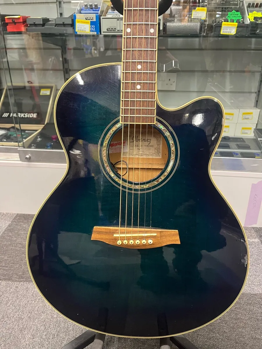 Ibanez AEL20-TBS1201 Semi Acoustic Guitar - Image 2