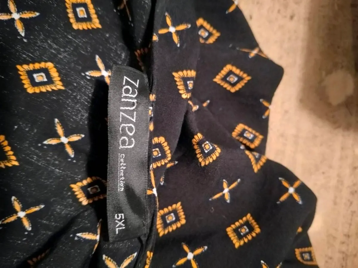 zanzea collection dress/tunic. Boho multi pattern, - Image 4