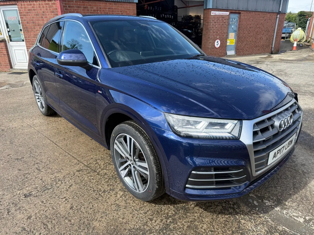 2017 Audi Q5 2.0 TDI Quattro S Line 5dr S Tronic - Image 1