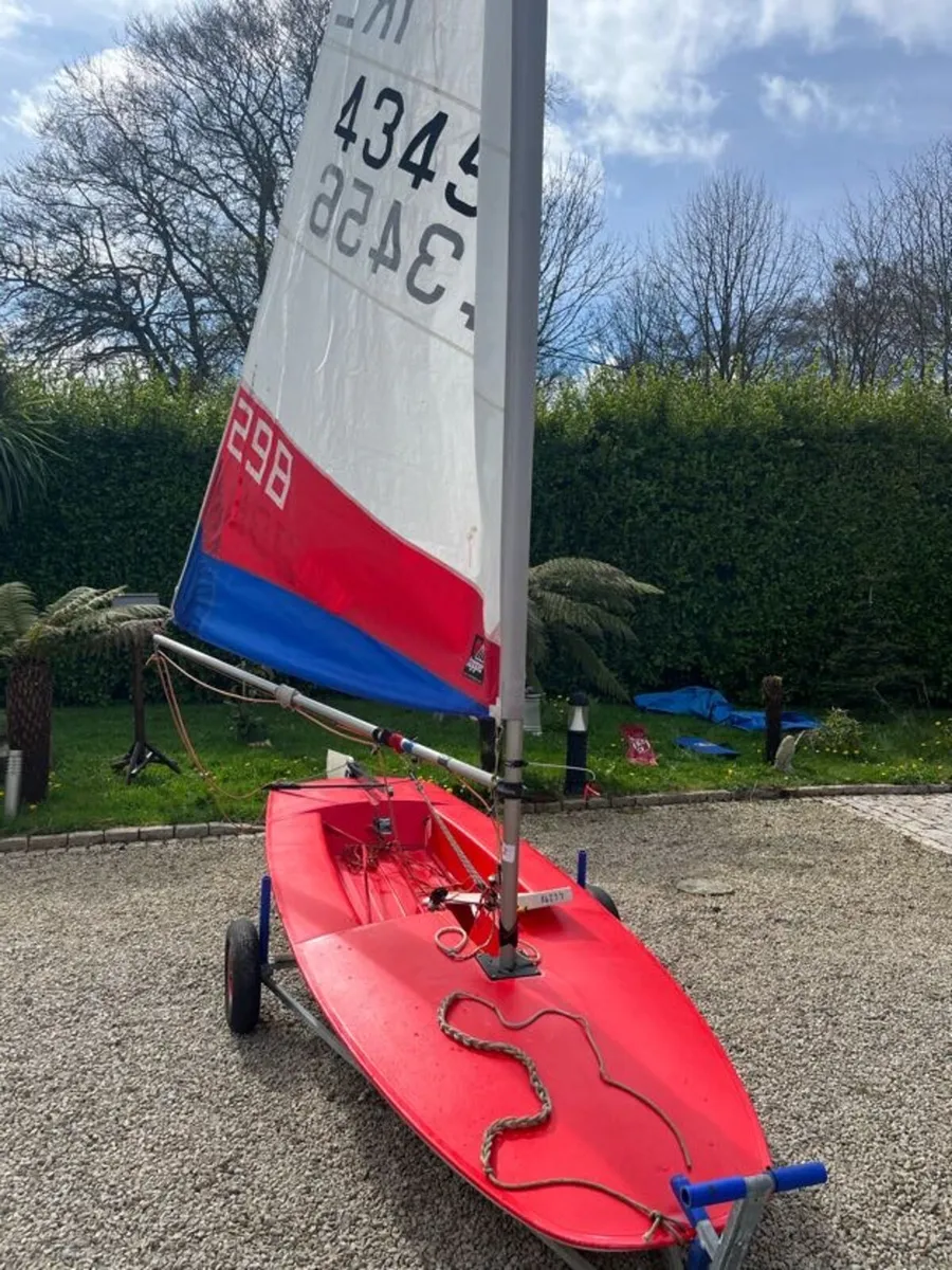 Topper Dinghy – Sail Bags, Trolley & Cover - Image 1