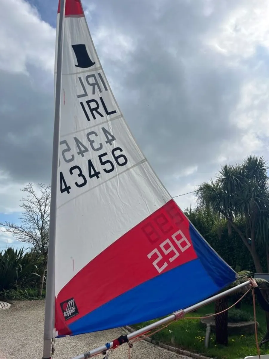 Topper Dinghy – Sail Bags, Trolley & Cover - Image 3