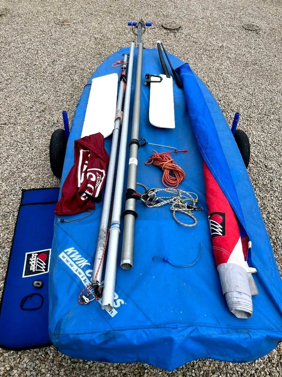 Topper Dinghy – Sail Bags, Trolley & Cover - Image 2