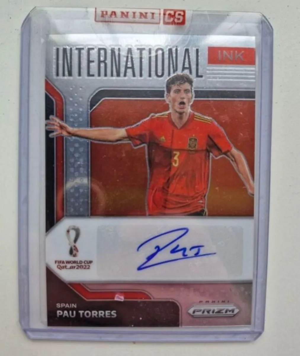 Panini Prizm - Pau Torres autograph trading card - Image 1