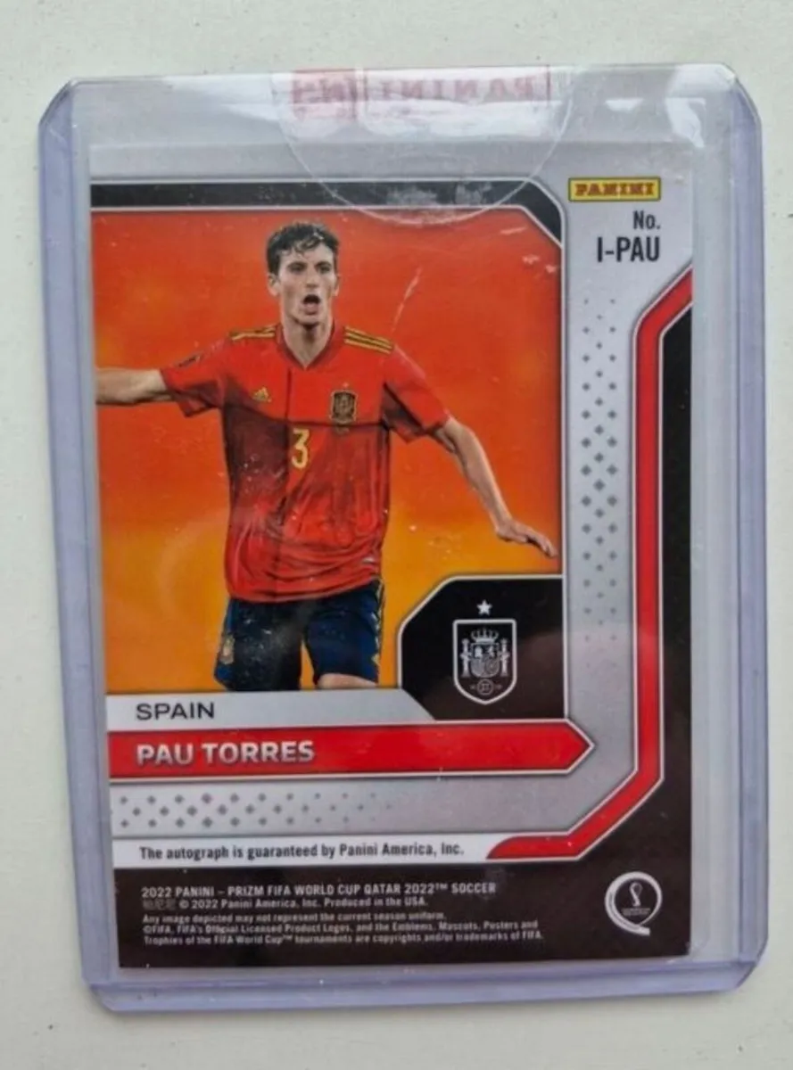 Panini Prizm - Pau Torres autograph trading card - Image 2