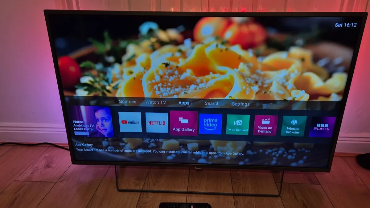 Philips 50" 4K Ambilight Smart TV - Image 1