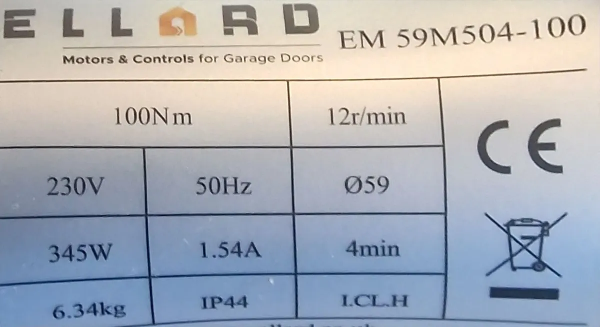 Roller door motor - Image 2