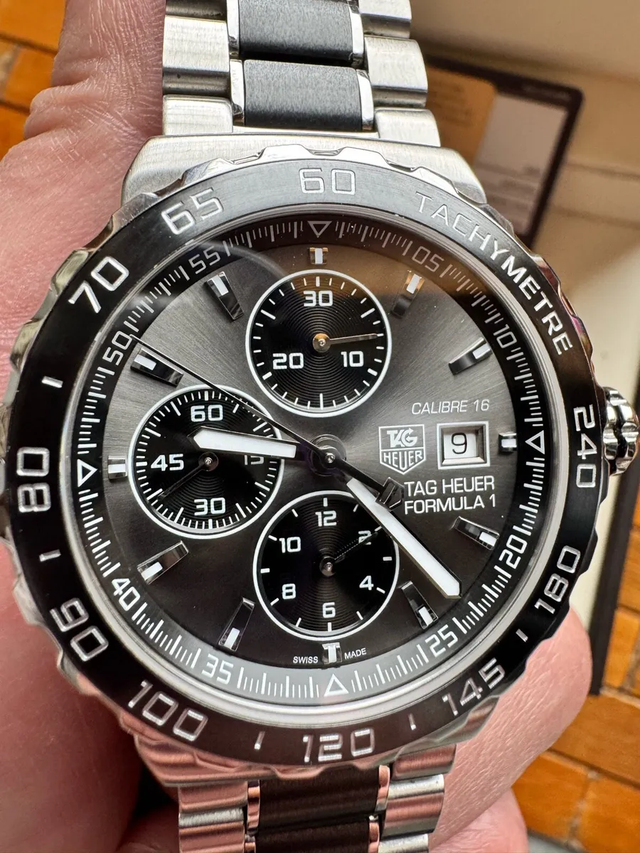 Tag Heuer Formula 1 calibre 16 Like new boxed all - Image 1