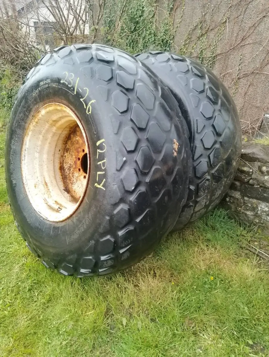 23.1 r 26 alliance grassland tanker tractor wheels - Image 1