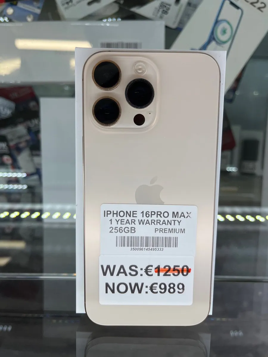 📲IPHONE 16 PRO MAX 1 YEAR WARRANTY - Image 1