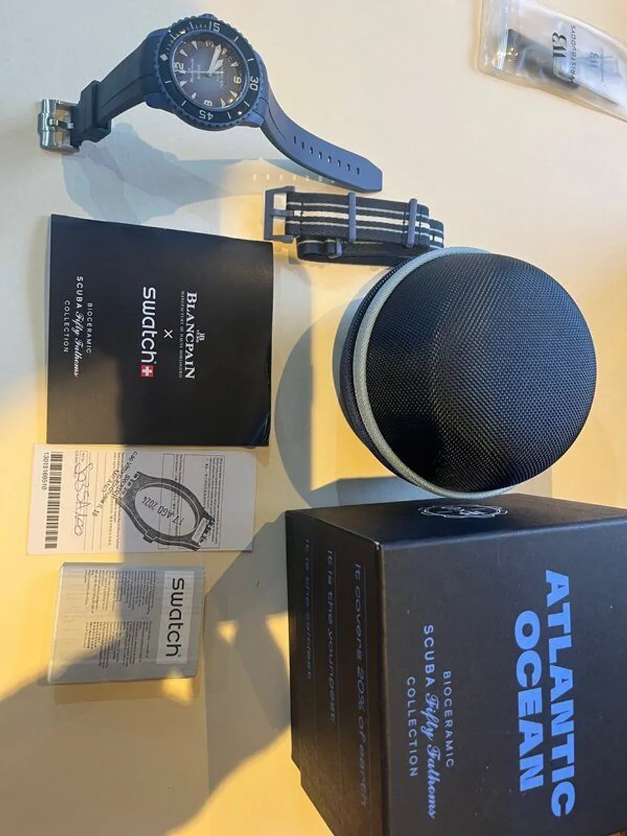 Swatch Blancpain atlantic Ocean edition PRICE DROP - Image 3