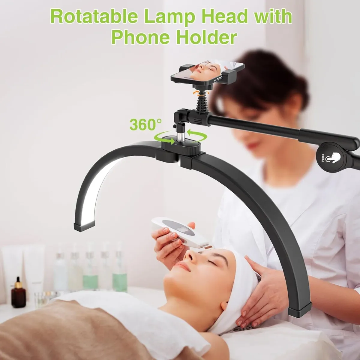 Half Moon Lash Light Foldable LED Eyelash Lamp 28 - Image 4