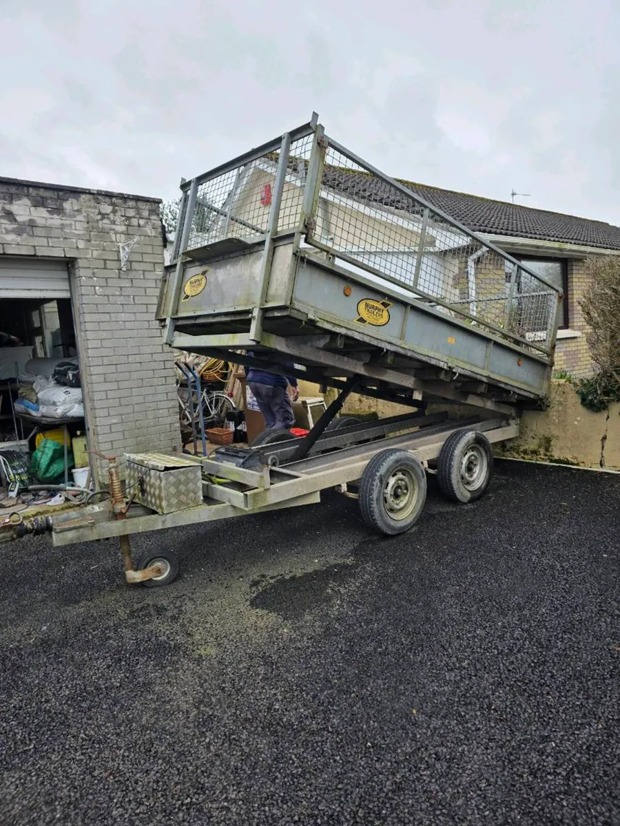 Murphy Double Axel Tipper Trailer & Ramp - Image 1