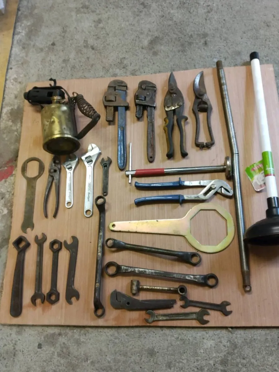 Vintage Plumbers tools lot