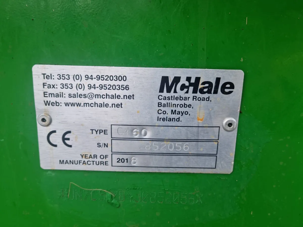 McHale c460 silage straw blower - Image 3