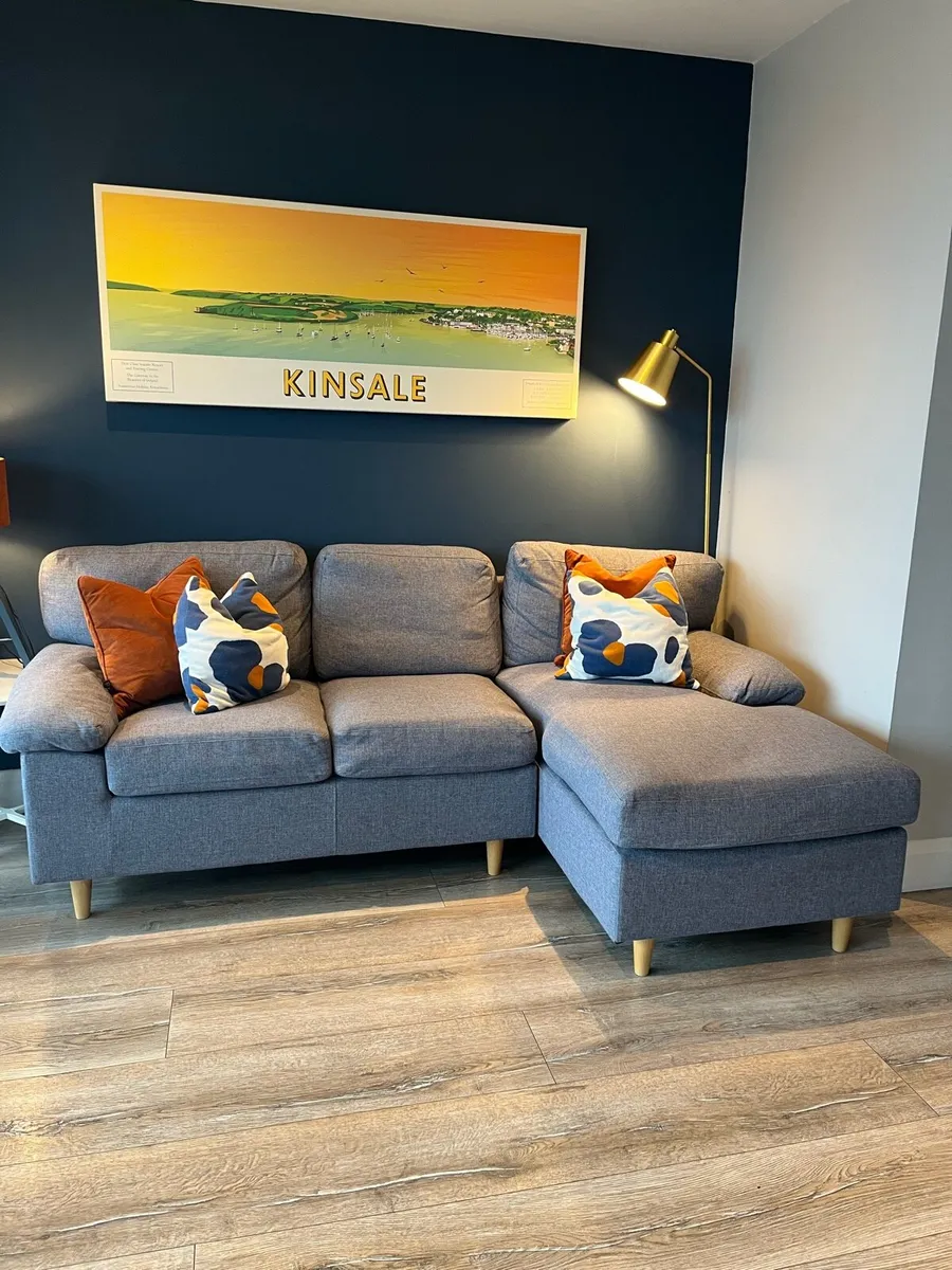 Corner sofa with chaise longue - Image 1