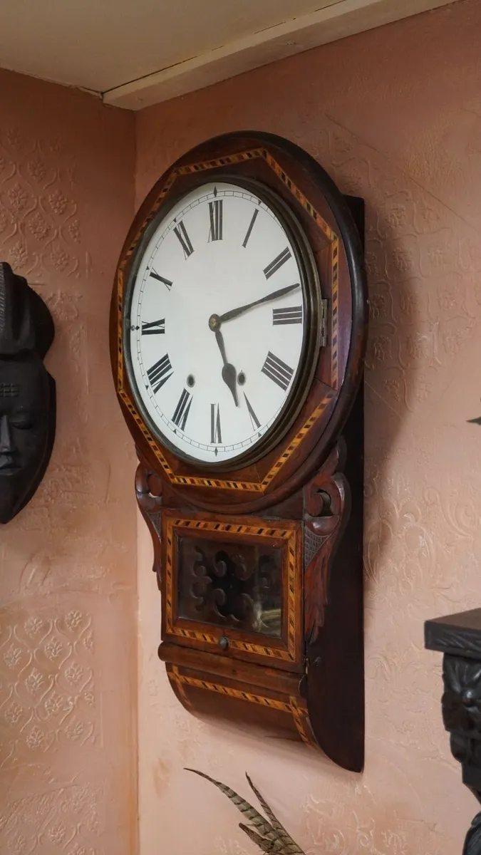 19th Century Anglo-American Wall Clock - Image 3