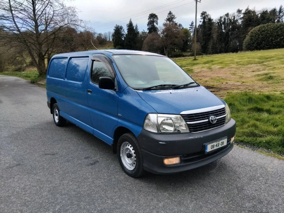 Low km 2008 120 bhp hiace new cvrt - Image 2