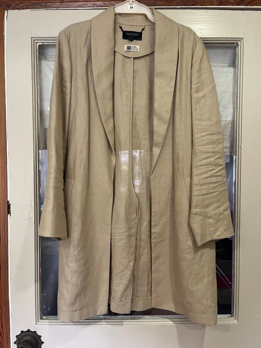 Autograph Baird McNutt linen coat - Image 1