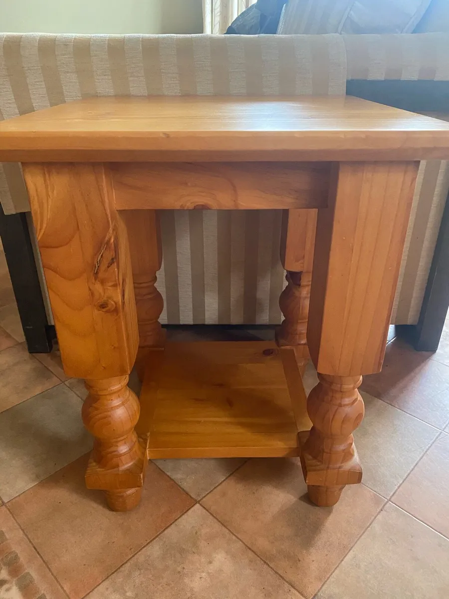 Pine Side Table - Image 1