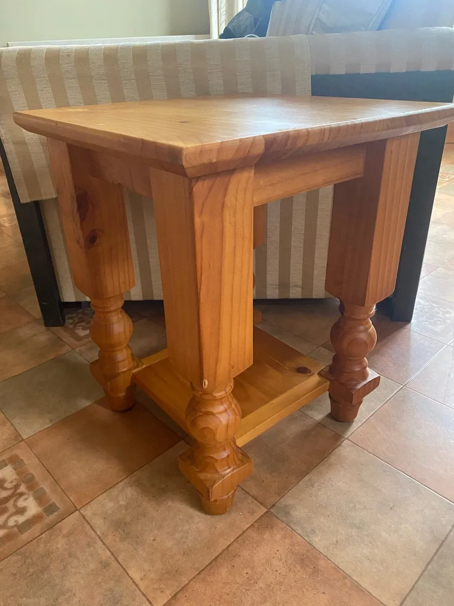 Pine Side Table - Image 2