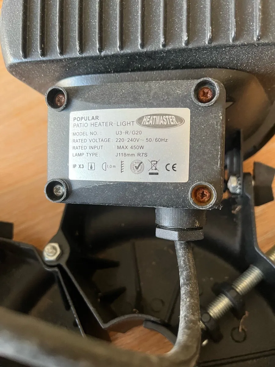 HeatMaster Patio Parasol Heater Light - Image 2