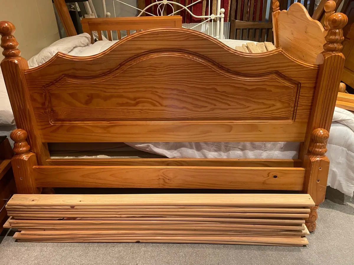 Various Double & Small Double Wooden Beds -Deliver - Image 2