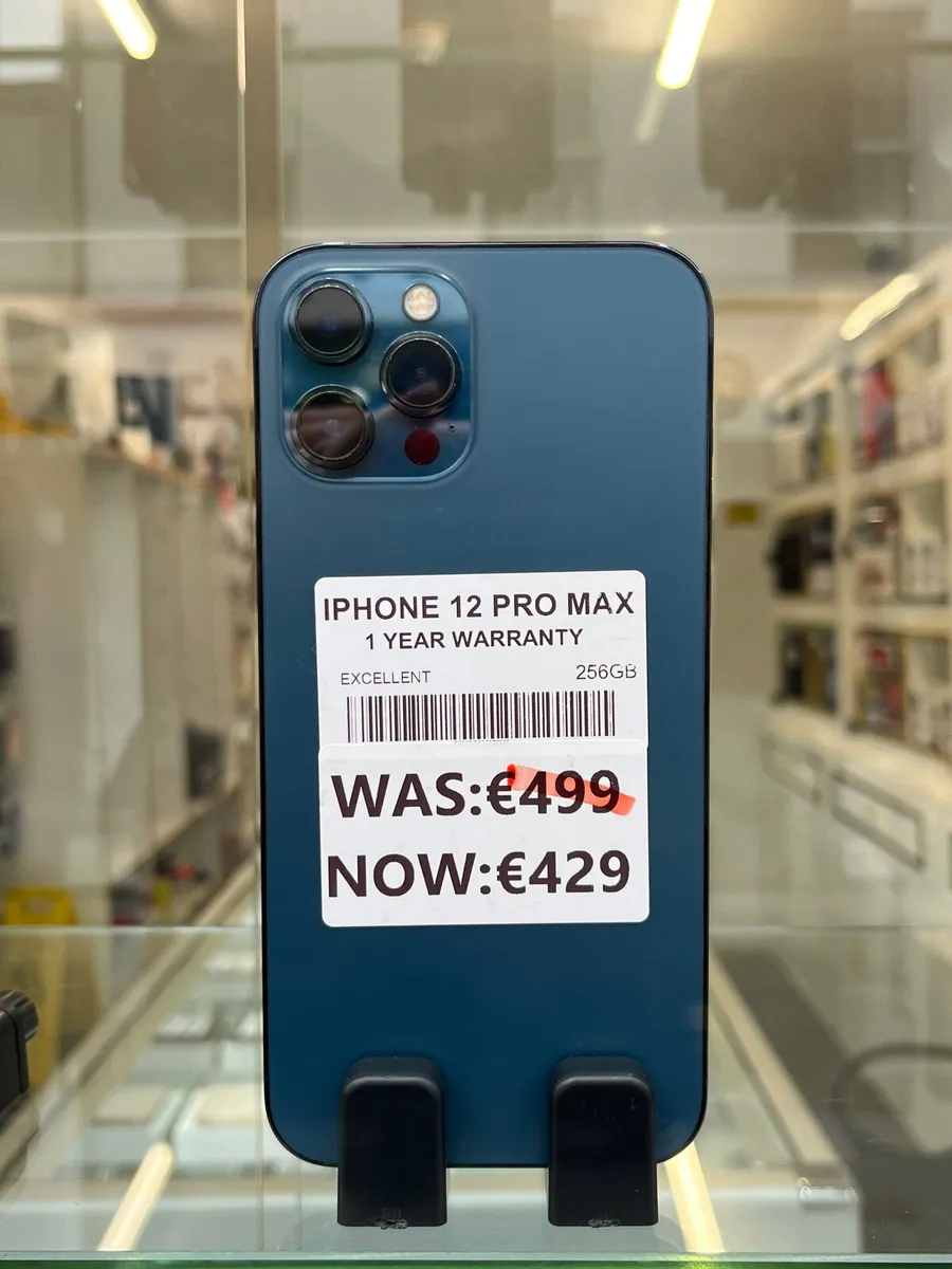 📲IPHONE 12 PRO MAX 1 YEAR WARRANTY - Image 1