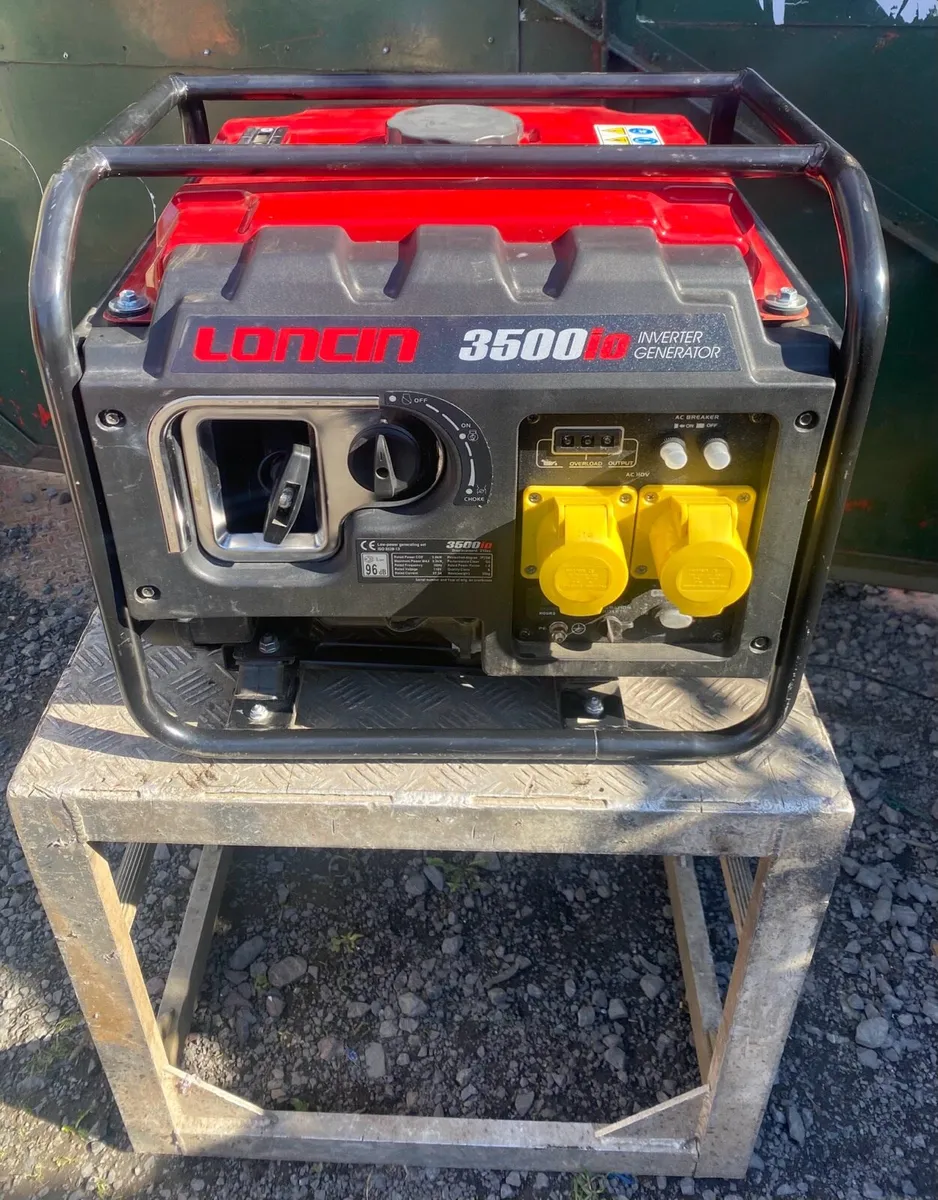 New/Unused Loncin 3500io 110v inverter generator - Image 1