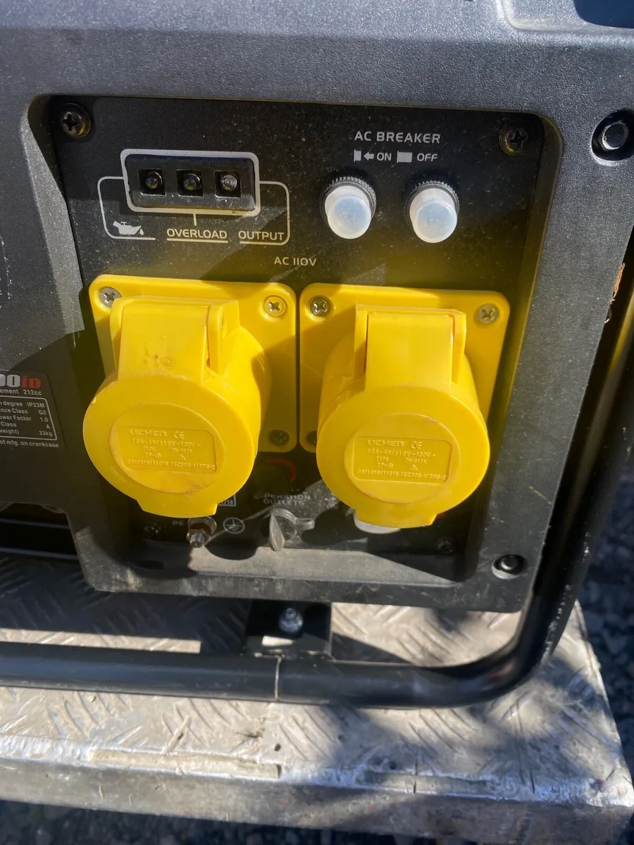 New/Unused Loncin 3500io 110v inverter generator - Image 3