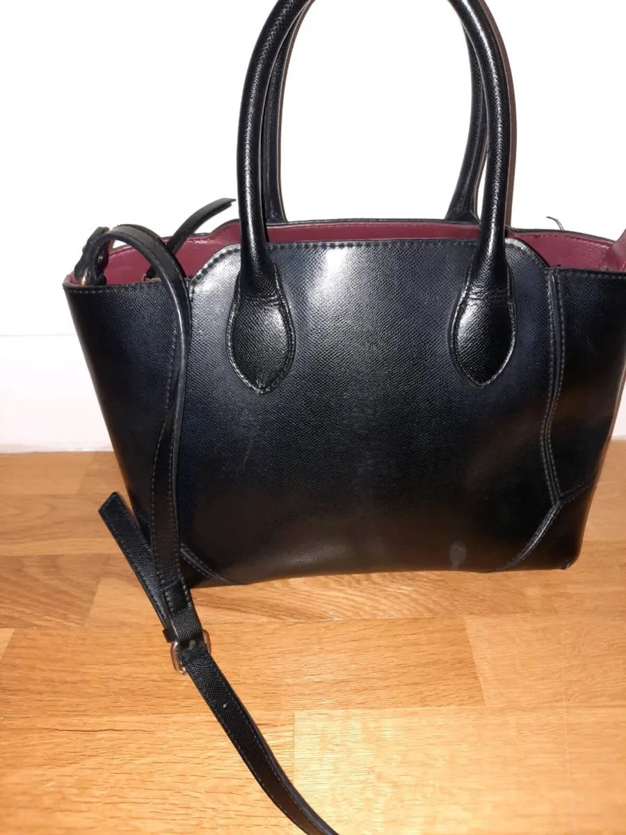 M&S Black Hand bag - Image 1