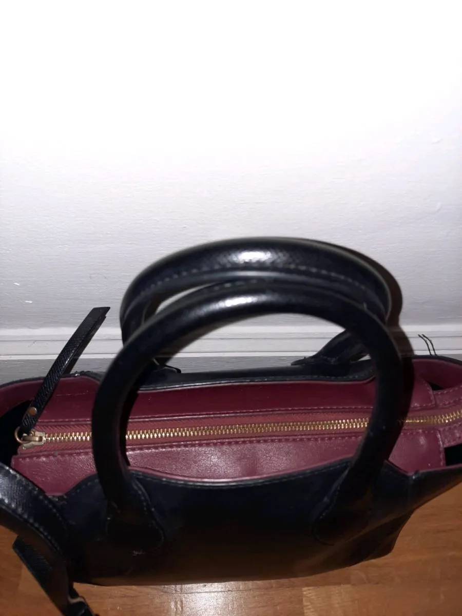 M&S Black Hand bag - Image 4