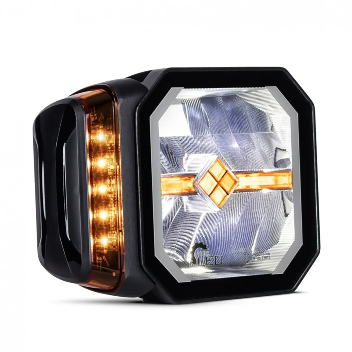 LED Driving Light with Heated Lens - Image 1