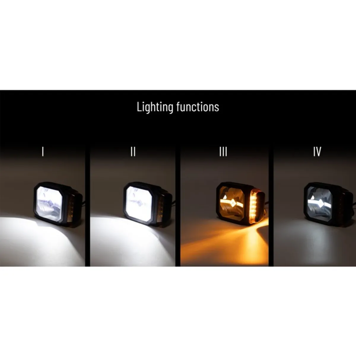 LED Driving Light with Heated Lens - Image 4