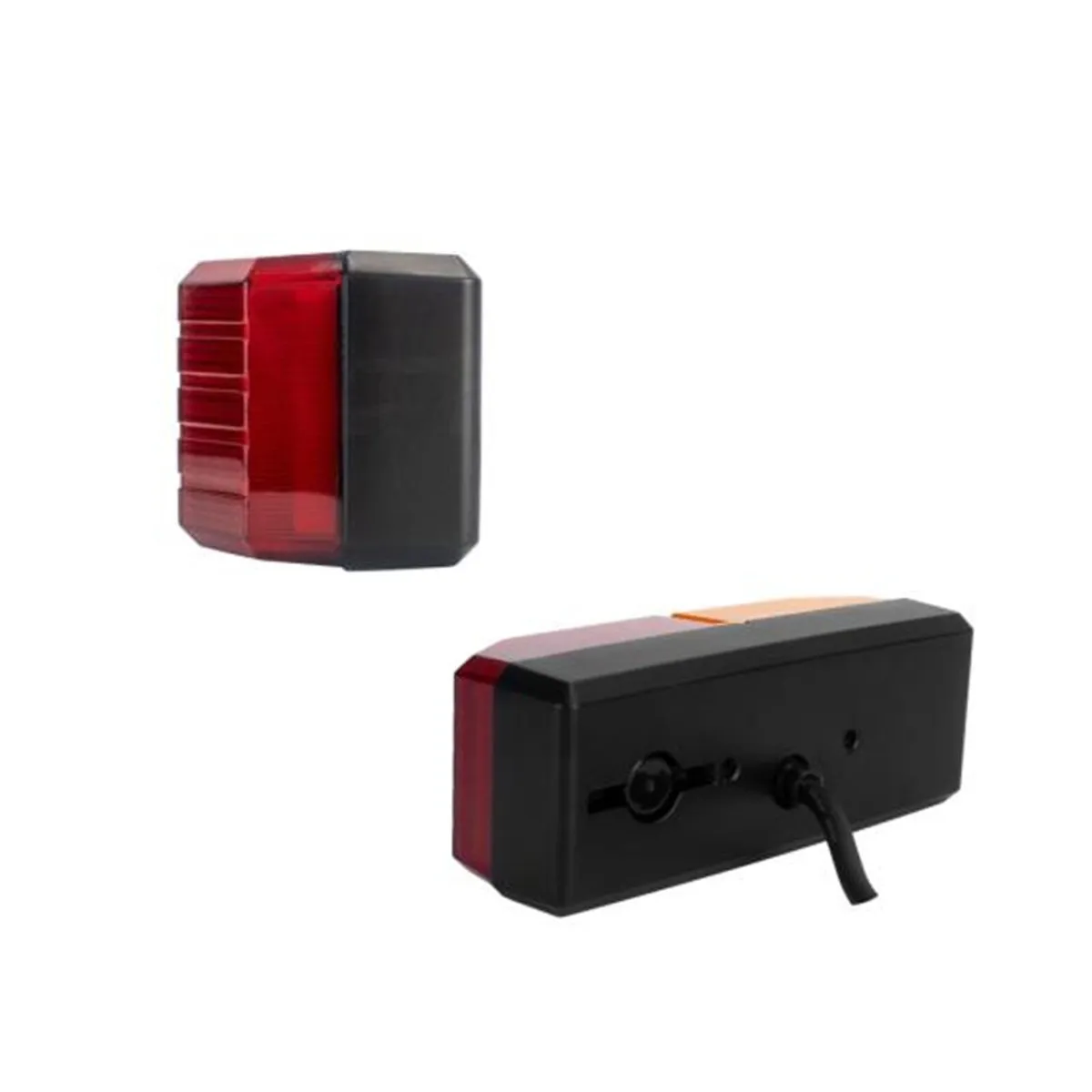 LED Tail Light with Indicator – 24W Red & Amber - Image 3