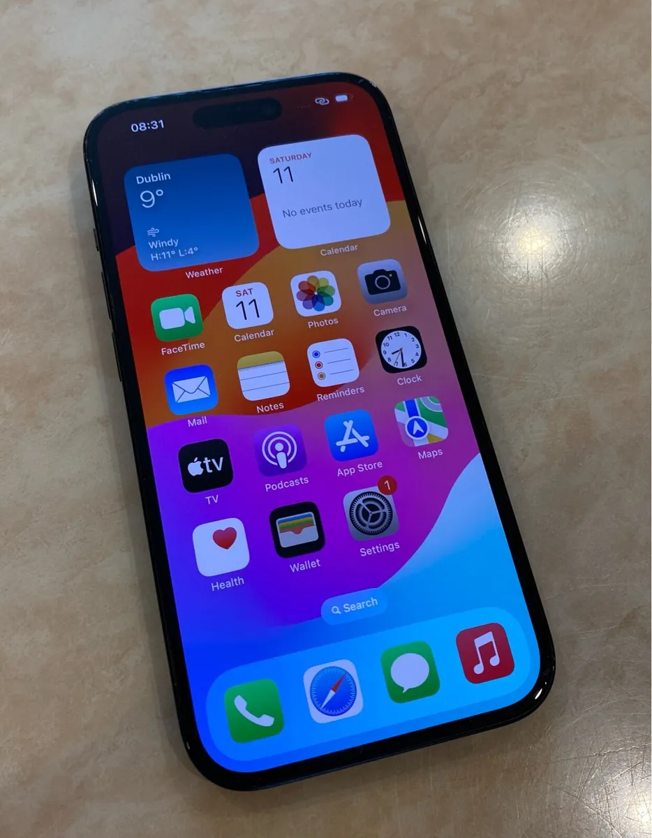 iPhone 15 128GB, Black. Unlocked To Any Network. - Image 1