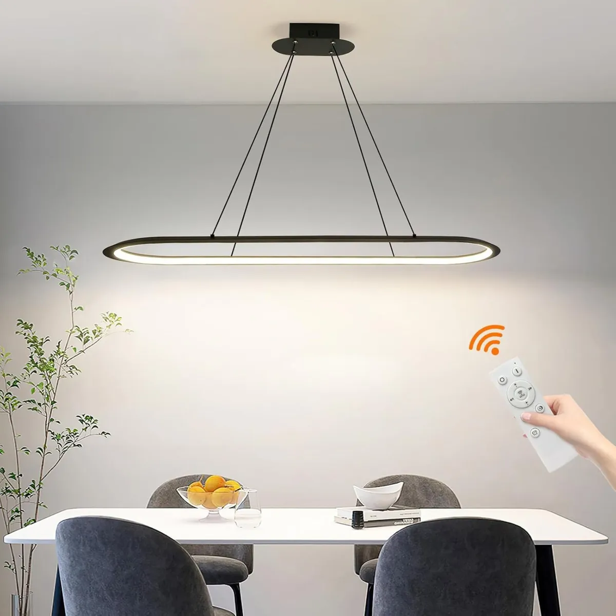 Modern Island Lights Linear Pendant LED Chandelier - Image 1