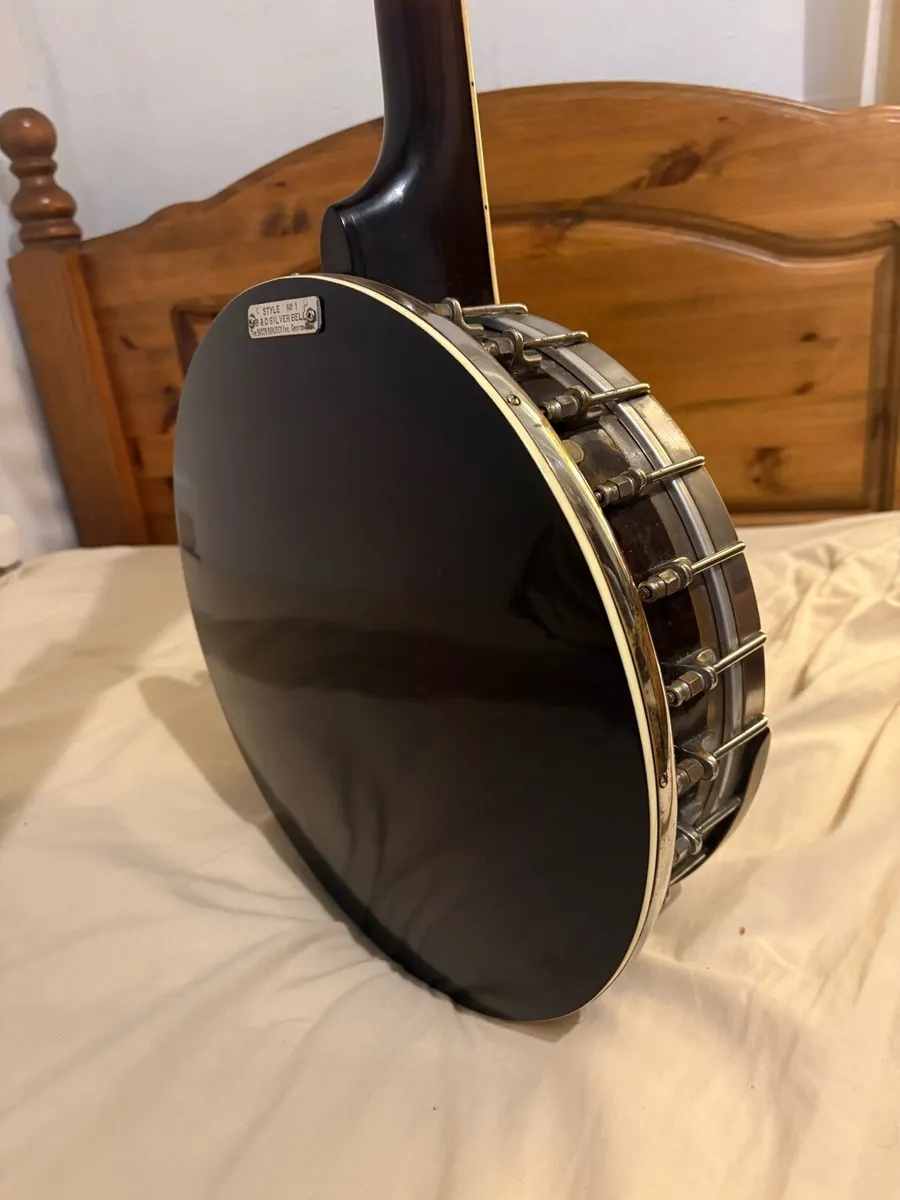 Bacon and day silver bell Banjo 17 fret - Image 4