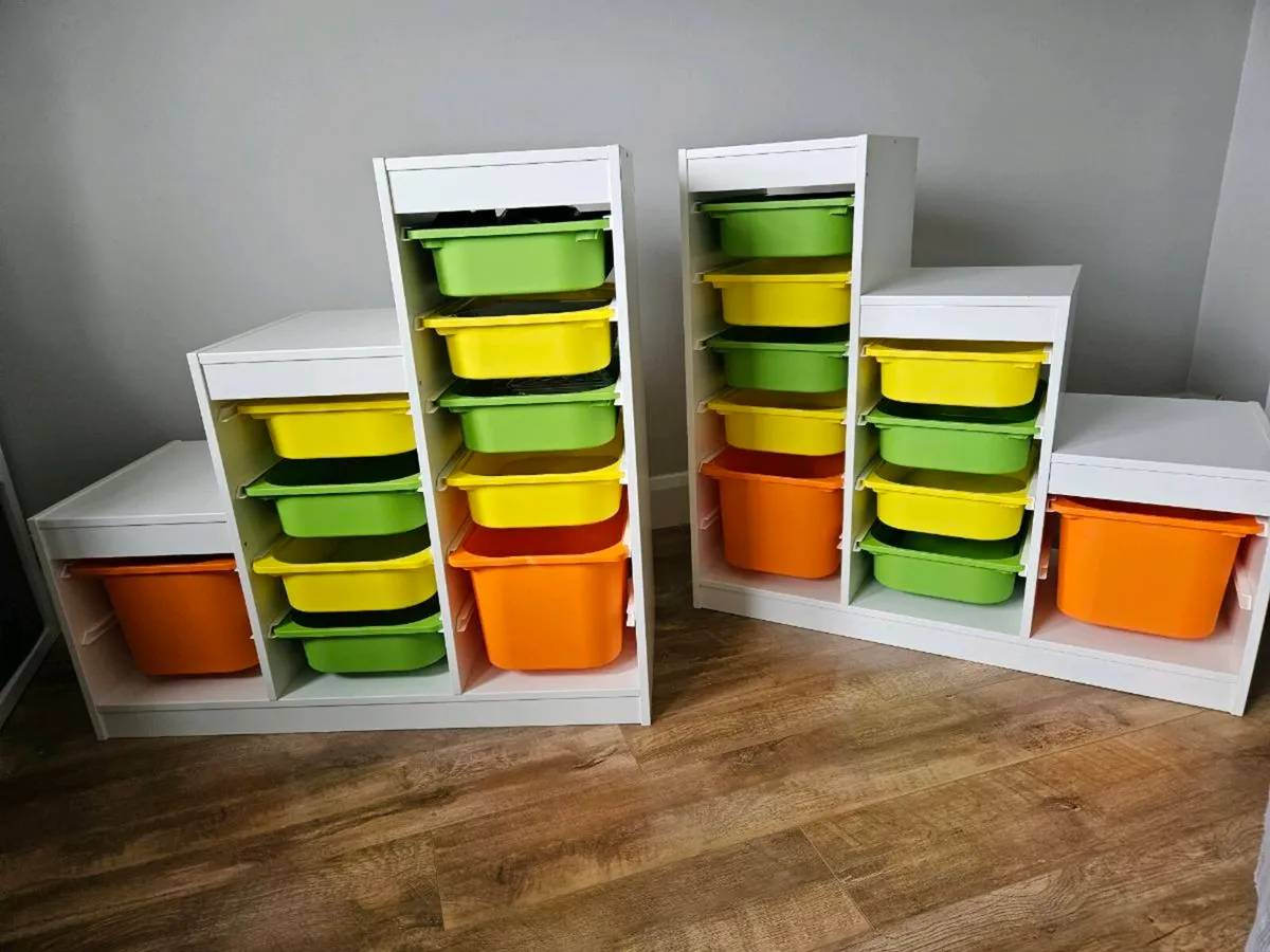 Ikea Trofast Storage Combination with boxes - Image 1