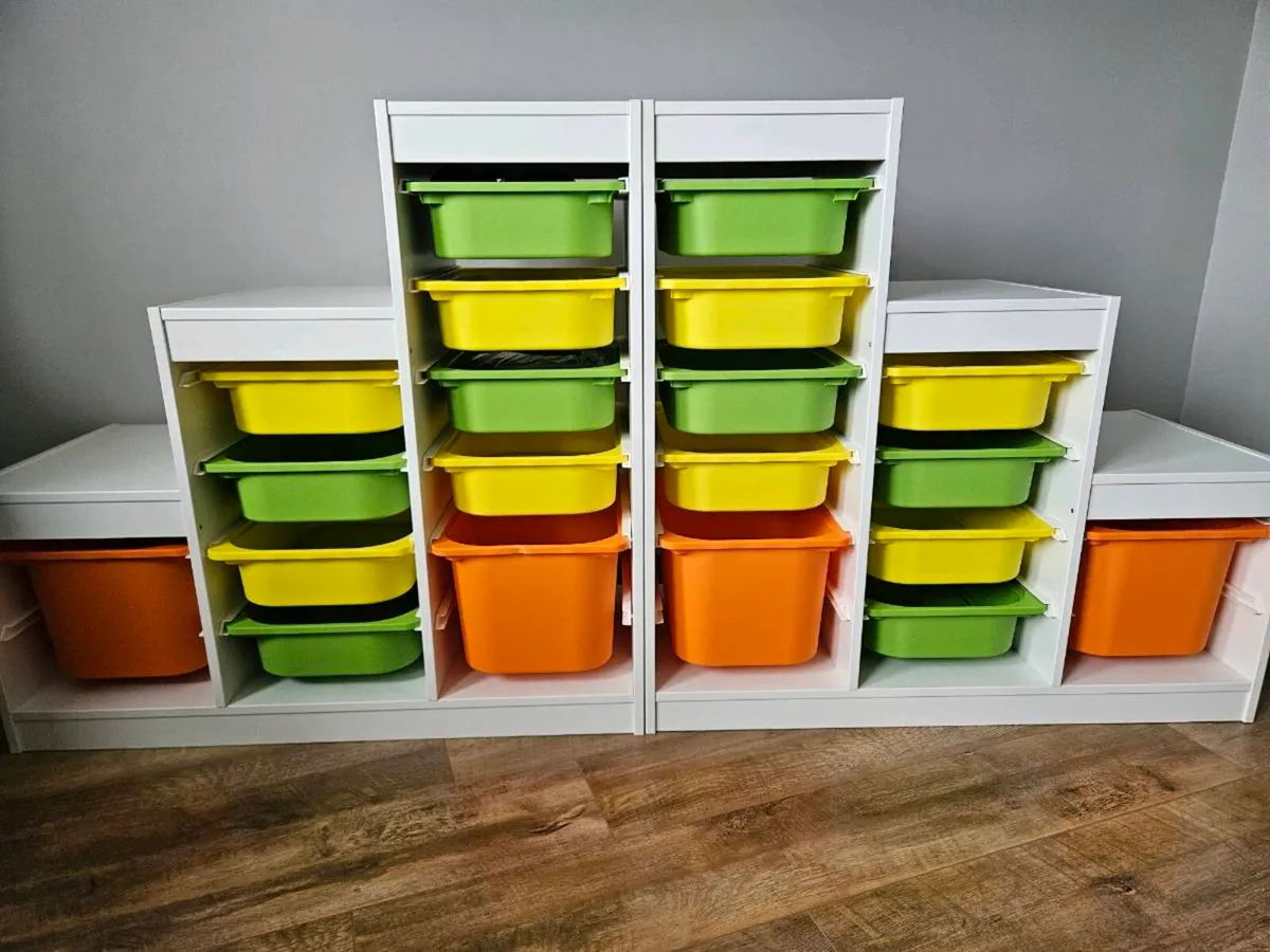 Ikea Trofast Storage Combination with boxes - Image 2