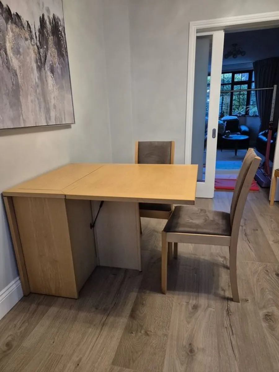 Skovby Multi Function Table (3 styles) & 6 Chairs - Image 4