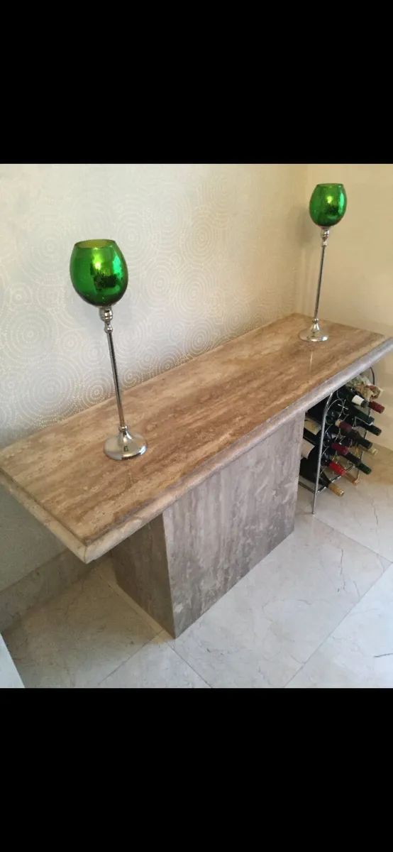 Marble side/console table - Image 1