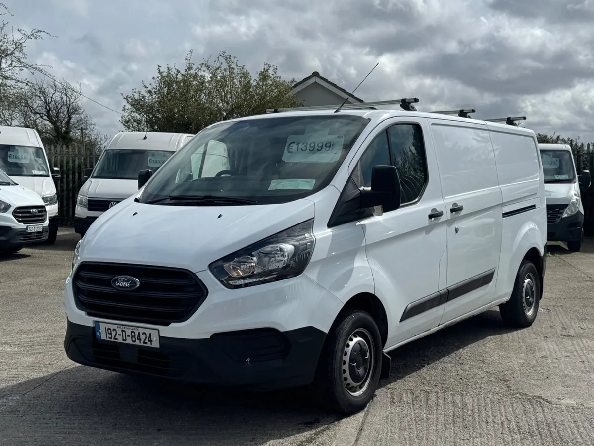 FORD TRANSIT CUSTOM 147,000KMS”ROOF RACK 2019 - Image 2