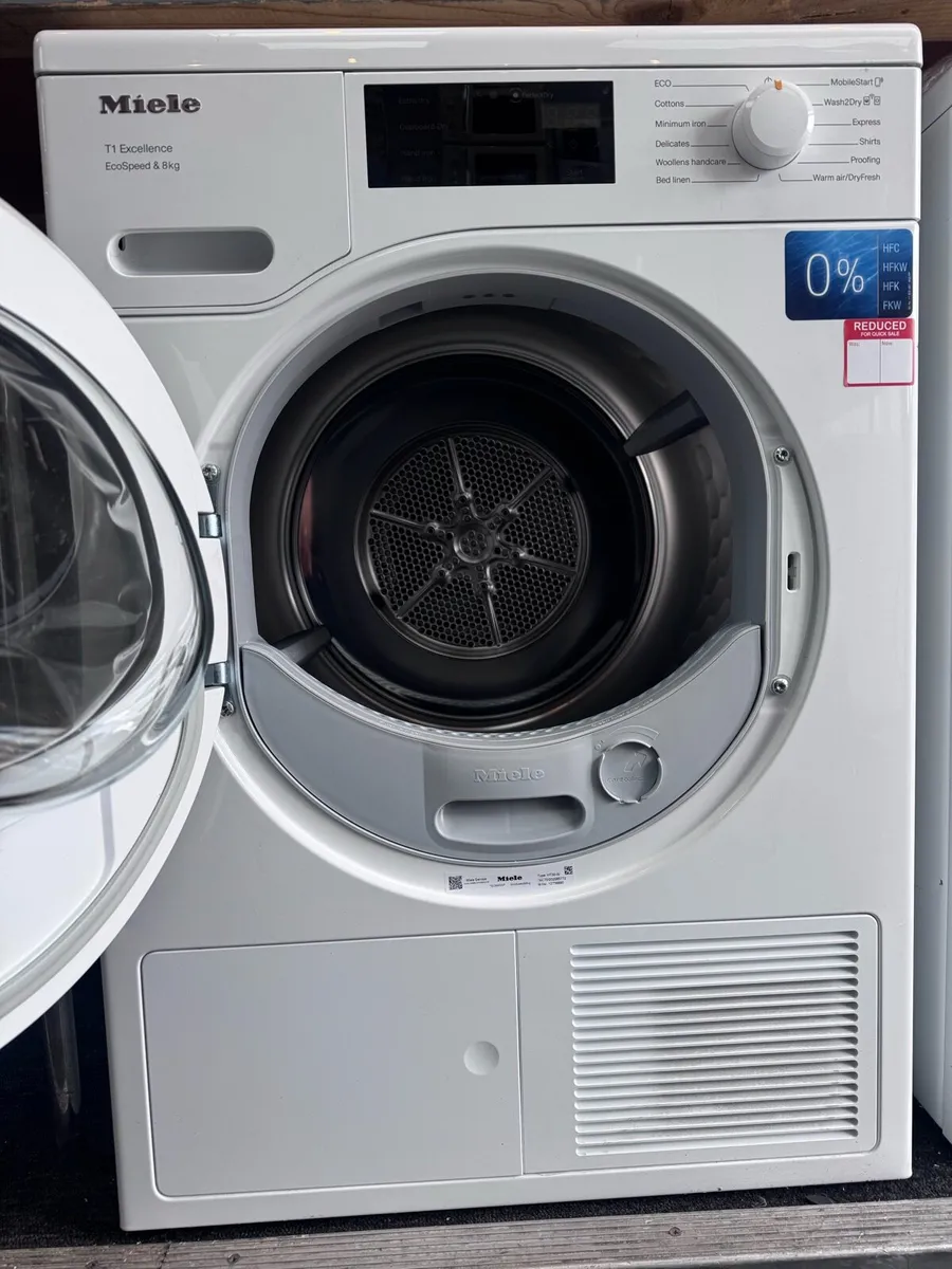 Miele eco speed 8kg heat pump dryer - Image 4