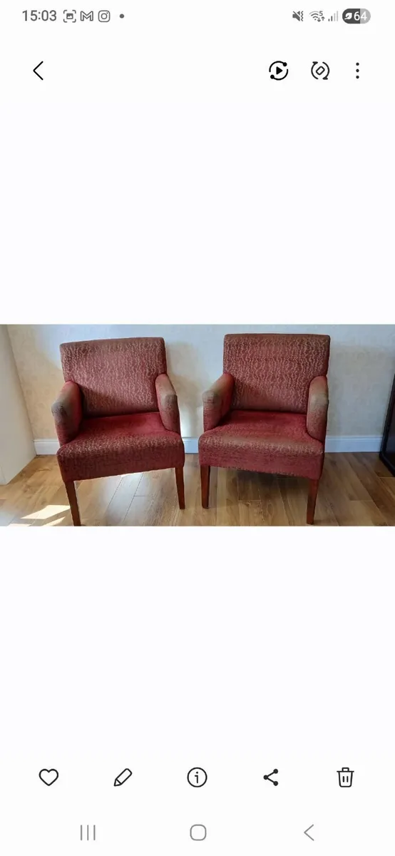 Finline Furniture  Aimee dining chairs - Image 1
