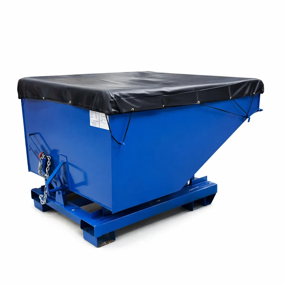 Tipping Skips With Canvas Lids - Image 1