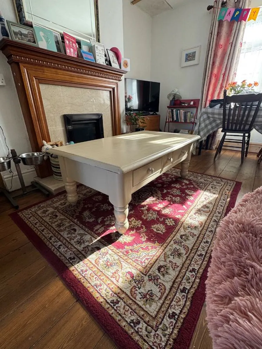 Cream Coffee Table - Image 4